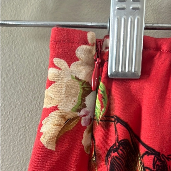 Vintage  Red Floral and Cherry lined blazer and skirt ❤️ - Picture 6 of 9